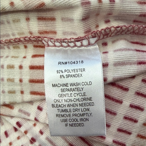 Derek Heart Multicolor Striped Long Sleeve Top - Picture 4 of 4